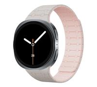 GOBY Compatible avec Bracelet Samsung Galaxy Watch 8 44mm 40mm, Bracelet de montre de sport étanche en silicone pour Galaxy Watch 8 Classic 46mm (ROSE)