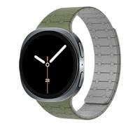GOBY Compatible avec Bracelet Samsung Galaxy Watch 8 44mm 40mm, Bracelet de montre de sport étanche en silicone pour Galaxy Watch 8 Classic 46mm (VERT)