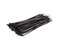 Gocableties - Collier de Serrage en Nylon - 250 mm x 2,5 mm - Noir - Attache Câble Résistant aux UV - Serre-Câbles - Lot de 100 Pièces