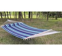 GOCAN Hamac double avec tissu matelassé et barres d'écartement, plus long et plus robuste, hamacs de qualité pour extérieur, intérieur, patio, cour