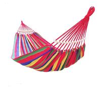 GOCAN Hamac double extra large pour 2 personnes - 220 x 160 cm - Longueur totale : 330 cm - Charge : 226,8 kg - En toile de coton - Pour terrasse, porche, jardin, cour - Pour extérieur et intérieur -