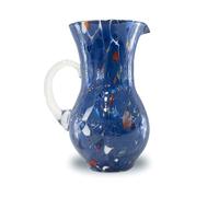 Gocce di Murano Pichet Buvette de 750 ml fabriqué en Italie en verre soufflé. Travaillé selon la tradition des artisans de Murano, Carafe de table élégante