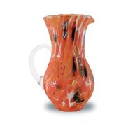 Gocce di Murano Pichet Buvette de 750 ml fabriqué en Italie en verre soufflé. Travaillé selon la tradition des artisans de Murano, Carafe de table élégante