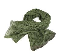 Gocher Voile de tireur Sniper Mesh pour Jeu de Guerre Foulard Filet Randonnée Echarpe Net 190cm * 90cm-（Green）