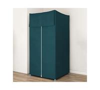 GOCHUSX Cabine D'essayage pour Magasin De Vêtements, Cabine D'essayage Pliable Et Portable avec Rideau, Cabine D'essayage Indépendante pour Plus D'intimité(Dark Blue-B,80x80x200cm)