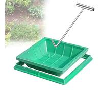 GOCHUSX Couvercle De Regard Invisible À Gazon, Couvercle De Regard Carré pour Extérieur avec Base Et Orifice De Levage, Couvercle De Regard Encastré À Usage Commercial(Green-5PCS,80x80x12cm)