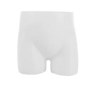 GOCHUSX Modèle De Fesses, Mannequin De Hanche sous-vêtements, Stand D'exposition sous-vêtements, Présentoir sous-vêtements, Mannequin Hanche Masculine(White-Small,1PCS)
