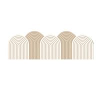 GOCHUSX Panneaux Muraux Rembourrés, Panneau Coussin Souple Adhésif Peel and Stick, Sticker Mural De Protection pour Tête De Lit pour Chambre, Salle De Jeux(A,80x240cm)