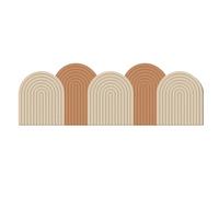 GOCHUSX Panneaux Muraux Rembourrés, Panneau Coussin Souple Adhésif Peel and Stick, Sticker Mural De Protection pour Tête De Lit pour Chambre, Salle De Jeux(E,80x240cm)