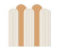 GOCHUSX Panneaux Muraux Rembourrés, Panneau Coussin Souple Adhésif Peel and Stick, Sticker Mural De Protection pour Tête De Lit pour Chambre, Salle De Jeux(C,120x120cm)