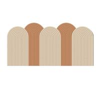 GOCHUSX Panneaux Muraux Rembourrés, Panneau Coussin Souple Adhésif Peel and Stick, Sticker Mural De Protection pour Tête De Lit pour Chambre, Salle De Jeux(E,120x240cm)
