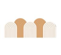 GOCHUSX Panneaux Muraux Rembourrés, Panneau Coussin Souple Adhésif Peel and Stick, Sticker Mural De Protection pour Tête De Lit pour Chambre, Salle De Jeux(C,60x160cm)