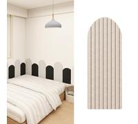GOCHUSX Panneaux Muraux Rembourrés, Panneau Coussin Souple Adhésif, Sticker Mural De Protection pour Tête De Lit Idéal pour Salon, Salle De Jeux Ou Chambre À Coucher(Grey,40x120cm-1PC)