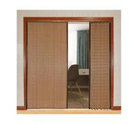 GOCHUSX Porte Pliante en Accordéon pour Intérieur, Cloison De Séparation Pliante Et Rétractable avec Poignée Double Face, Portes De Placard Pliantes Multiplis/bi-pli(270x150cm(106.3x59.1in))