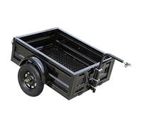 GOCHUSX Remorque Cargo pour Vélo, Remorque De Rangement Robuste pour Courses avec Roues Tout-Terrain, Grande Remorque De Rangement pour Vélo pour Le Vélo, Le Camping