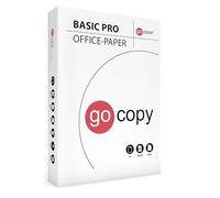 gocopy Lot de 500 feuilles de papier Basic Pro DIN A4, sans bois, blanc, certifié FSC, label UE