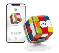 GoCube Edge, Le Cube Bluetooth électronique connecté - Cube de Vitesse magnétique 3x3 primé - Cube Intelligent interactif activé par Application - Casse-tête STEM - Application Gratuite