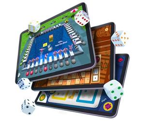 GoCube GoDice Full Pack - 6 dés connectés intelligents. Les Meilleurs Jeux de Tous Temps au 21e siècle. éducatifs, Amusants et innovants pour la Famille, Amis, soirées Jeux, (GDN1-Set6-A)