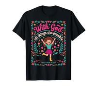 God All Things are Possible Matthew 19:26 Verse biblique T-Shirt