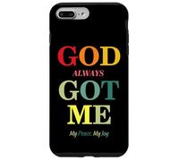 God Always Got Me, My Peace My Joy Cool Quotes Graphic Coque pour iPhone 7 Plus/8 Plus