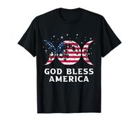 God Bless America 4 Juillet USA T-Shirt
