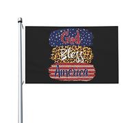 God Bless America Patriotic Usa Flag 3x5 Ft Double Side Outdoor Farmhouse Yard Sign Garden Drapeau décoratif avec œillets en laiton