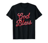 God Bless You Christian Faith Jésus Inspiré T-Shirt