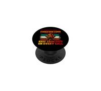 God Bless Your Firefighters Proud Firefighter for Dad Men PopSockets PopGrip Adhésif