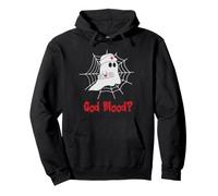 God Blood ? Ghost Nurse Funny Halloween Costume Sweat à Capuche