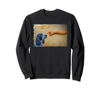 God Creates Blue Roan Cocker Spaniel Sweatshirt