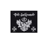 God Dethroned Death Metal Band Écusson Patch en fer brodé sur accessoire