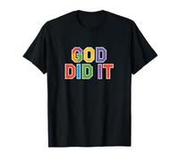 God Did It Tee, Christian Success Faith Louange Gospel T-Shirt