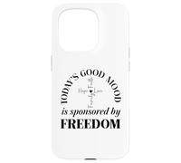 God Family Country Freedom Faith Freedom Family Love Cross Coque pour iPhone 15 Pro