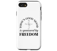 God Family Country Freedom Faith Freedom Family Love Cross Coque pour iPhone SE (2020) / 7/8