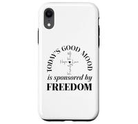 God Family Country Freedom Faith Freedom Family Love Cross Coque pour iPhone XR