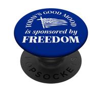 God Family Country Freedom Flag Faith Freedom Family Cross PopSockets PopGrip Adhésif