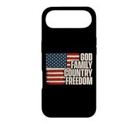 God Family Country Freedom - Patriotique 4 Juillet Coque pour iPhone Air