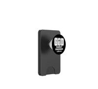 God Family Country in That Order Freedom Its All About Jesus PopSockets PopWallet pour MagSafe
