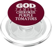 God Family et Cherokee Purple Tomato - Urban Farming Roots PopSockets PopGrip pour MagSafe