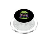 God Forbid Women Have Hobbies Chaudron de sorcière PopSockets PopGrip pour MagSafe