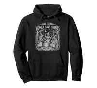 God Forbid Women Have Hobbies Funny Féministe Halloween Witch Sweat à Capuche