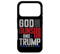 God Guns and Trump Vote Donald Trump Républicain Coque pour iPhone 17 Pro
