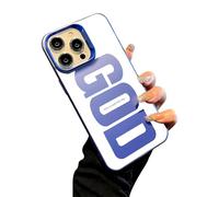 God Has A Plan for You Inspirational Phone Case for iPhone 17/16/15/14/13/12 Plus Pro Max, PC Slim Shockproof Cover, Durable Fit Anti-Scratch Design. (16 Pro Max,Blue)