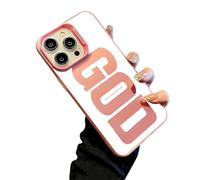God Has A Plan for You Inspirational Phone Case for iPhone 17/16/15/14/13/12 Plus Pro Max, PC Slim Shockproof Cover, Durable Fit Anti-Scratch Design. (15 Pro Max,Pink)