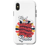 God Has Abundant Amazing Boundless Misciful Grace Coque pour iPhone X/XS