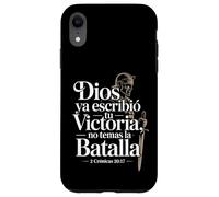 God Has Written Your Victory 2 Chronicles 20:17 Espagnol Coque pour iPhone XR