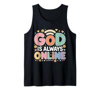 God is Always Online Foi, état d’Esprit de l’Église - Débardeur