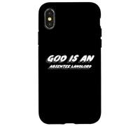 God is an Absent Landlord | Movie Religion Coque pour iPhone X/XS