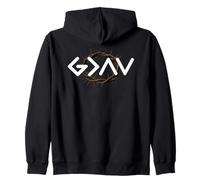 God is Faithful Everyday More Than Highs and Lows Men Women Sweat à Capuche