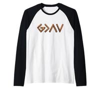 God is Faithful More Than Highs and Lows Old Wooden Version Manche Raglan